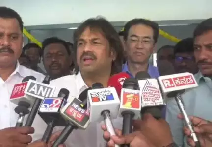 ಮಾಗಡಿ: ಜೆಡಿಎಸ್- ಬಿಜೆಪಿ ನಾಯಕರು ತಲೆ ಇಲ್ಲದೆ ಮಾತನಾಡುತ್ತಾರೆ: ಜಾಲಮಂಗಲದಲ್ಲಿ ಸಚಿವ ಮಧು ಬಂಗಾರಪ್ಪ