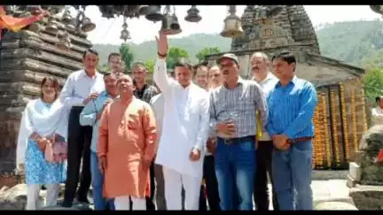 पौड़ी: जनपद पौड़ी के राहू मंदिर को विश्वपटल पर लाने के लिए हरसंभव प्रयास करेंगे: सांसद अनिल बलूनी