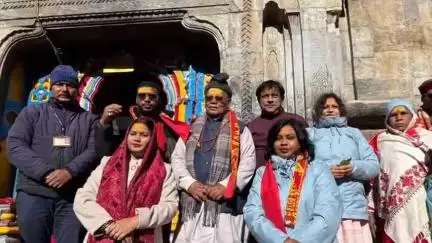 रुद्रप्रयाग: केदारनाथ के दर्शन के लिए पहुंचे केंद्रीय मंत्री जीतन राम मांझी, यात्रा व्यवस्थाओं को सराहा