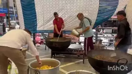 मंडी: निर्जला एकादशी पर इंदिरा मार्केट में लगाई गई छबील, व्यापारियों ने राहगीरों को बांटा ठंडा शरबत और हलवा-चने का प्रसाद