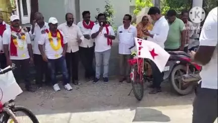 కూసుమంచి: ముండ్రాజుపల్లి గ్రామంలో చెడు వ్యసనాలకు యువత బానిస కావొద్దు డివైఎఫ్ఐ జిల్లా కార్యదర్శి షేక్ బషీరుద్దీన్