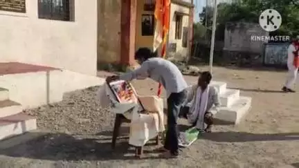 समुद्रपूर: मोहगांव ग्रामपंचायत कार्यालयात  गुडी उभारू शिवराज्याभिषेक दिन मोठ्या उत्साहात साजरा