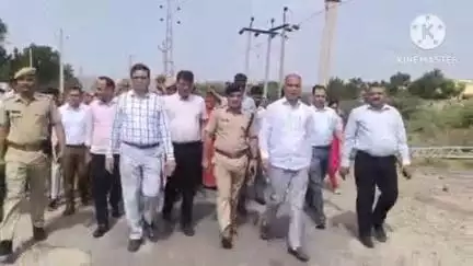 कुचामन सिटी: कुचामन में 2100 पौधे लगने के साथ सूखा क्षेत्र भी बनेगा पूरी तरह हरियाला, प्रभारी मंत्री कन्हैया लाल चौधरी ने किया आगाज
