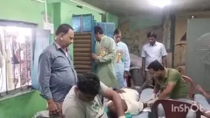 চুঁচুড়া-মগরা: বাঁশবেড়িয়া 10 নম্বর ওয়ার্ডে রক্তদান শিবিরের উপস্থিত পৌর প্রধান
