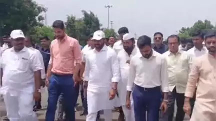 पंढरपूर: आषाढी वारीच्या पार्श्वभूमीवर पालकमंत्री जयकुमार गोरे यांनी केली 65 एकर परिसराची पाहणी