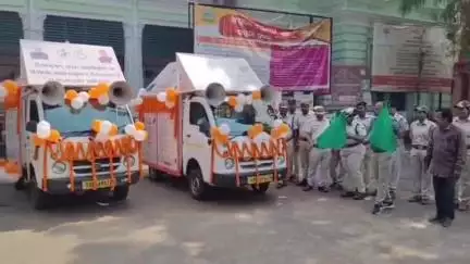 ଢେଙ୍କାନାଳ ସଦର: ଜିଲ୍ଲାପାଳଙ୍କ କାର୍ଯ୍ୟାଳୟଠାରୁ ଅବକାରୀ ବିଭାଗ ପକ୍ଷରୁ ବାହାରିଲା ସଚେତନତା ରଥ