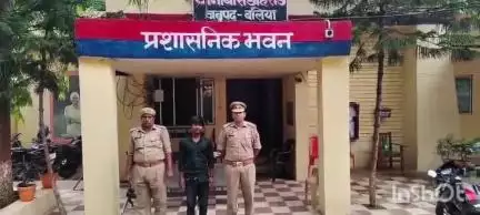 बलिया: बांसडीहरोड की पुलिस ने दिउली इंटर कॉलेज के पास से अपहरण के वांछित आरोपी को किया गिरफ्तार