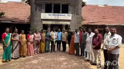 पेठ: नगरपंचायत उपाध्यक्ष निवडणूकीत गौरव गावीत यांची पिठासन अधिकाऱ्यांनी केली उपाध्यक्ष निवड घोषीत