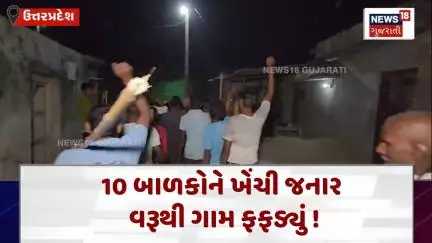 Uttar Pradesh News : 10 બાળકોને ખેંચી જનાર વરૂથી ગામ ફફડ્યું ! | Gujarati Samachar | News18 | N18V