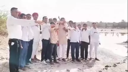 चितलवाना: वंदे गंगा जल संरक्षण अभियान की डूगरी से हुई शुरुआत, जल संरक्षण का लिया गया संकल्प