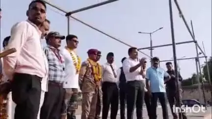 बारां: ऑपरेशन सिंदूर के हीरो बारां लौटे, श्रीराम स्टेडियम से निकाली गई तिरंगा रैली