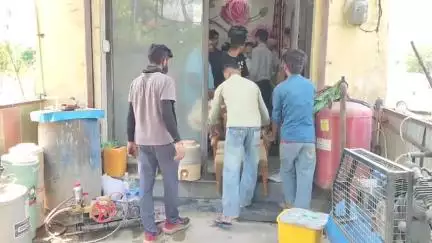 अम्बाला: तोपखाना में प्रशासन की कार्रवाई