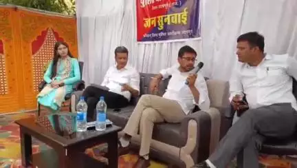 गिर्वा: जिला कलक्टर और SP पहुंचे भिंडर, भिंडर पुलिस थाने में जनसुनवाई में सुनी समस्याएं