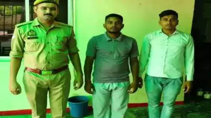 अमरोहा: अमरोहा देहात पुलिस ने गांव हसनपुर कचिया में झगड़ा कर रहे दो युवकों को किया गिरफ्तार