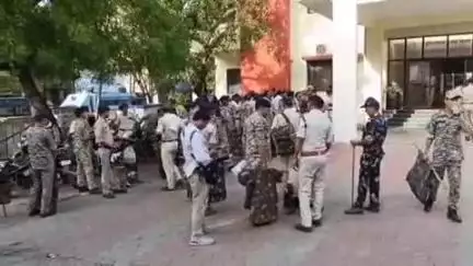 खंडवा नगर: बकरीद त्योहार को लेकर 500 पुलिस बल पहुंचा खंडवा, सुरक्षा व्यवस्था होगी मजबूत