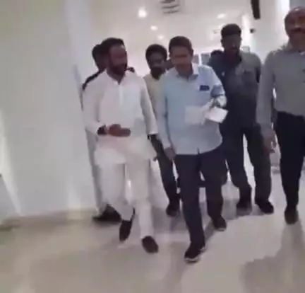 పట్టణ మున్సిపాలిటీ పరిధిని పెంచాలని మంత్రి నారాయణ ను కలిసి విజ్ఞప్తి చేసిన బిజెపి రాష్ట్ర కార్యదర్శి నాగోతు రమేష్ నాయుడు