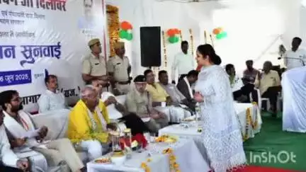बारां: जिला परिषद भवन में शिक्षा मंत्री व पंचायत राज मंत्री मदन दिलावर ने जनसुनवाई की, मंत्री दिलावर ने समाधान के निर्देश दिए
