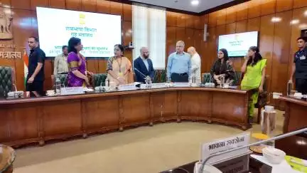 Union Home Minister Amit Shah inaugurated the Bharatiya Bhasha Anubhag (Indian Languages ​​Section) in New Delhi.