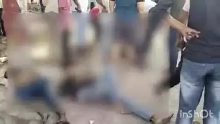 आगरा: आवास विकास सेक्टर 4 में एक्टिवा और बाइक की जोरदार भिड़ंत, तीन लोग हुए घायल