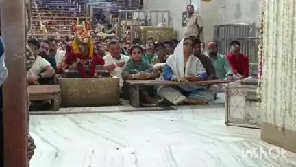 उज्जैन शहर: कर्नाटक सरकार के कैबिनेट मंत्री ने विश्व प्रसिद्ध बाबा महाकाल मंदिर में किए दर्शन