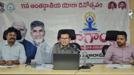 యోగా సాధనతోనే యోగాంధ్ర సాధ్యం..పాడేరులో జిల్లా కలెక్టర్ ఏఎస్ దినేష్ కుమార్