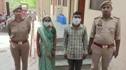 शाहबाद: नयी वस्ती के रहने वाले दहेज हत्या के आरोपी पति और सास को गिरफ्तार कर जेल भेजा गया