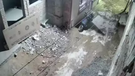 नागौर: शहर में एक निर्माणाधीन मकान से पानी की मोटर हुई चोरी, सीसीटीवी में कैद हुई वारदात
