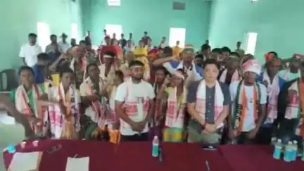 কোকৰাঝাৰ ভাগ: বনৰগাঁও বিটিচি পৰিষদিয় সমষ্টিৰ অধীন ডাওলাবাৰীত বিপিএফ দল বৃহৎ যোগদান সভা অনুষ্ঠিত