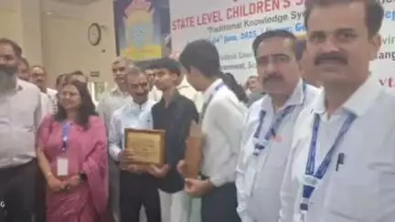 ऊना: त्यूड़ी स्कूल के कपिश शर्मा ने राष्ट्रीय स्तर पर चमक बिखेरी, राज्य स्तरीय बाल विज्ञान सम्मेलन में 3 विद्यार्थियों का जलवा