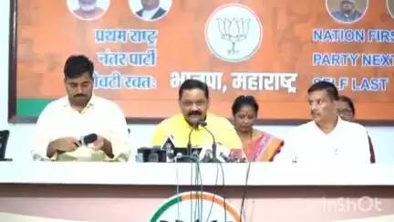 कळंब: आदिवासी विकास मंत्री तथा राळेगाव विधानसभेचे आमदार अशोक उईके यांची भाजपा प्रदेश कार्यालय मुंबई येथे पत्रकार परिषद
