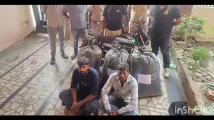 प्रतापगढ़: प्रतापगढ़ में CBN टीम ने बिना नंबर प्लेट बाइक से 51 किलो अवैध डोडा चूरा किया जब्त, दो तस्कर गिरफ्तार