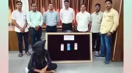 नांदेड: जबरी चोरी मधील १९ वर्षीय आरोपी जेरबंद; स्थानिक गुन्हे शाखा पोलीसांनी खडकपुरा रोड पाण्याच्या टाकि खालून घेतले ताब्यात