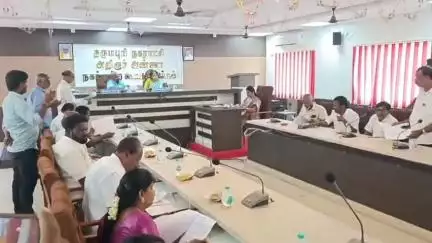 தருமபுரி: நகராட்சி அலுவலகத்தில் நகர்மன்ற கூட்டம் தர்மபுரி நகரில் ரூ.2.50 கோடி மதிப்புள்ள திட்டப் பணிகள் ஒப்புதல் வழங்கப்பட்டது