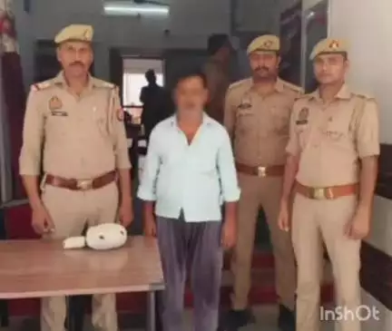 धनघटा: हैसर बाजार से 650 ग्राम अवैध गांजा के साथ एक अभियुक्त को किया गया गिरफ्तार