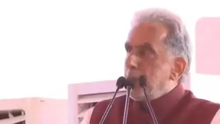 पलवल: पलवल में धन्यवाद रैली में केंद्रीय राज्य मंत्री कृष्णपाल गुर्जर ने कांग्रेस पर साधा निशाना, BJP के कार्य गिनाए