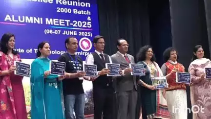 हमीरपुर: एनआईटी हमीरपुर में दो दिवसीय पूर्व छात्र मिलन एवं रजत जयंती पुनर्मिलन समारोह शुरू, 100 पूर्व छात्रों ने लिया हिस्सा