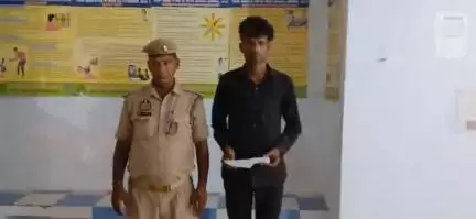 शामली: बाबरी पुलिस ने ग्राम भन्दौडा के युवक को अवैध चाकू के साथ किया गिरफ्तार