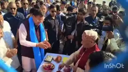 नैनीताल: दो दिवसीय नैनीताल दौरे पर पहुंचे मुख्यमंत्री ने DSA मैदान में बने बास्केटबॉल कोर्ट का उद्घाटन किया