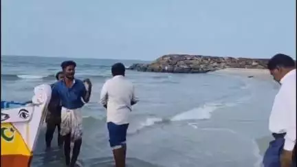 இராமநாதபுரம்: மண்டபம் உள்ளிட்ட மீன்பிடி துறைமுகங்களில் மீன்வளத்துறை அதிகாரிகள் ஆய்வு