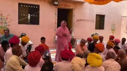 सोजत: सोजत विधायक शोभा चौहान ने क्षेत्र के विभिन्न गांवों में सामाजिक कार्यक्रम में लिया भाग, ग्रामीणों ने किया स्वागत