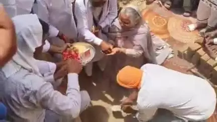 श्रीकरणपुर में पूर्व मंत्री स्वर्गीय गुरमीत सिंह कुन्नर की जयंती पर नशा मुक्ति केंद्र की नींव रखकर किया गया शुभारंभ