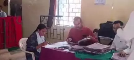 जतारा: संयुक्त कलेक्टर ने नायब तहसील दिगौड़ा का निरीक्षण किया