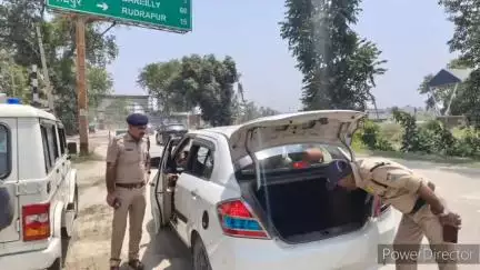 किच्छा: किच्छा पुलिस ने चलाया वाहन चेकिंग अभियान