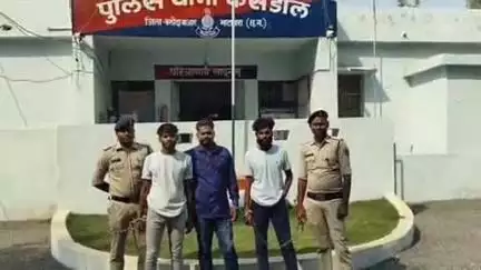 *ग्राम मल्दा में जान से मारने की धमकी देते हुए मारपीट करने वाले 03 आरोपियों को किया गया गिरफ्तार* 
● *आरोपियों द्वारा घर