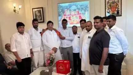 नूह: पुन्हाना नायब तहसीलदार के तबादले के बाद वकीलों ने कैबिनेट मंत्री विपुल गोयल का फरीदाबाद में किया धन्यवाद