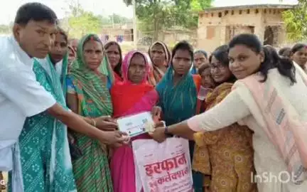 मेराल: मेराल पूर्वी पंचायत में परित्यक्त महिला को पंचायत से मिला जीवन का सहारा