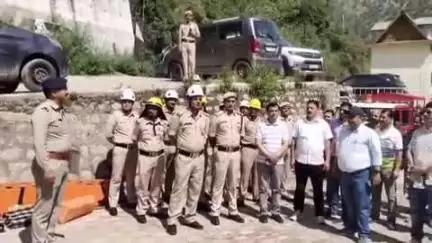 आनी: आपदा प्रबंधन पर मॉकड्रिल में चार भवन गिरे