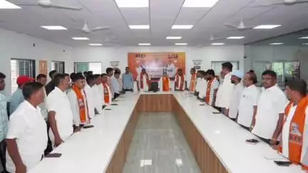 નાંદોદ: રાજપીપળા કમલમ કાર્યાલય ખાતે નાદોદ તાલુકાના મંડળ કાયાશાળાનું આયોજન કરવામાં આવ્યું હતું જેમાં ધારાસભ્ય હાજર રહ્યા.