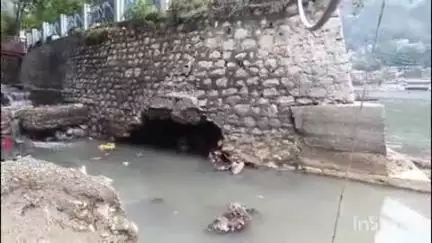 नैनीताल: नैनीझील व नालों की सुरक्षा दीवारें क्षतिग्रस्त, बरसात में गिरने का खतरा, झील का जलस्तर कम होने पर पता लगा