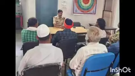 धार: धार जिले की मांडू नगरी में आगामी त्योहारों को लेकर शांति समिति की बैठक संपन्न